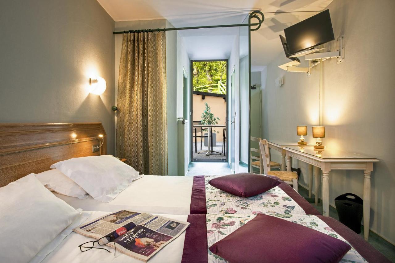Logis Hotel Restaurant Le Mont Aigoual Мейрей Экстерьер фото